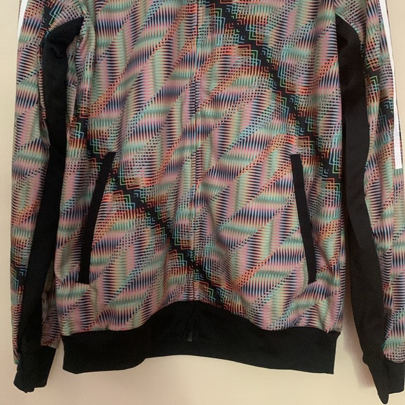 LA Galaxy adidas Black 2024 Hispanic Heritage Full-Zip Track Jacket - Picture 3 of 7